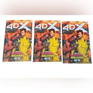 Deadpool and Wolverine 4DX Posters 3!